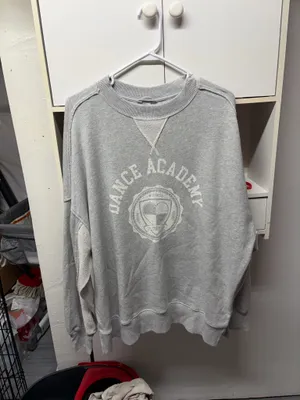 Aerie Crewneck Sweatshirt Oversized Pullover thumbnail 2