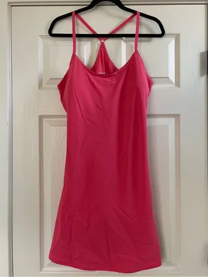 Women’s Outdoor Voices Exercise Dress Petunia Pink Size XL thumbnail 2