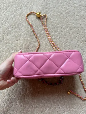 Pink Lily Pink Quilted Purse thumbnail 9