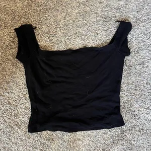 Garage Off the Shoulder Black Women's Top thumbnail 1