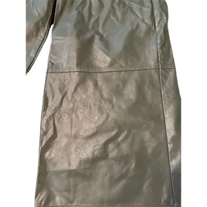 Tyler Boe Rebecca Wide-Leg Faux Vegan Leather Pants Green Size 6 Casual thumbnail 3