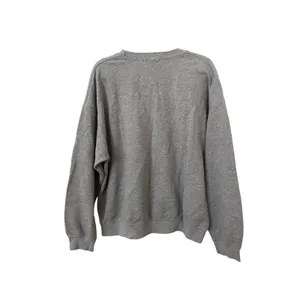 PROJECT SOCIAL T Big Apple Embroidered Crewneck Sweatshirt Gray L/XL thumbnail 3