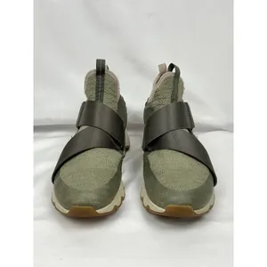 Sorel Kinetic Sneak Slip-On Cross Strap Alpine Tundra Olive Green Sz 9 Sneakers thumbnail 2