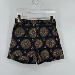 Maeve by Anthropologie‎ Black Abstract City Shorts size 0 thumbnail 6