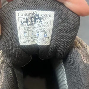 Columbia Unisex Tan and Brown Outdoor Boots Size Men’s 7‎ / Women 8.5 thumbnail 9