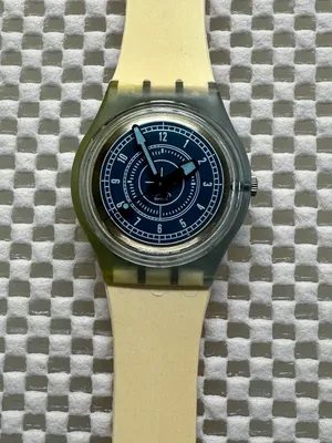 Swatch Watch Blue Jacket SKN104 Vintage 1999/2000 thumbnail 3