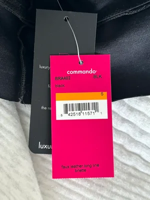 Commando Faux Leather Bralette thumbnail 6