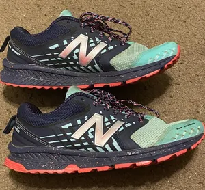 New‎ Balance Womens Nitrel v1 FuelCore Trail Running Shoes WTNTRCA1 Aqua Size 7 thumbnail 1