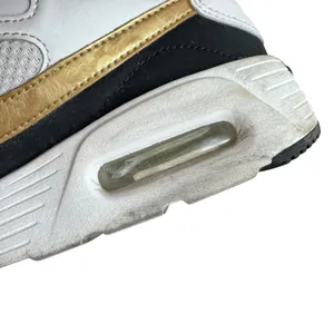 Nike Air Max SE Trainer White Black Gold DV-6842-001 Lace Up Sneakers Size 7.5‎ thumbnail 7