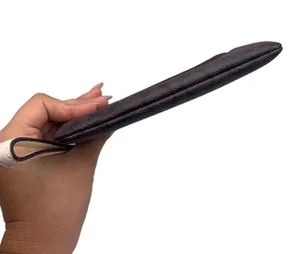 COACH Brown Coated Canvas Wristlet thumbnail 3