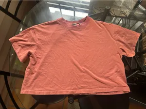 PacSun Crop Top Burnt Orange thumbnail 1