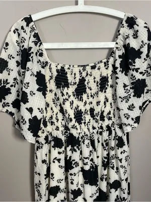 Mittoshop Victoria Flower print midi Dress NWT thumbnail 13