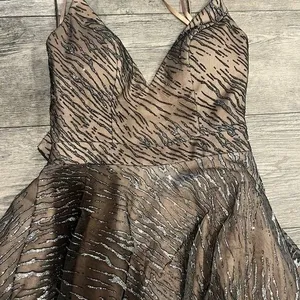 Jovani Womens Dress Size 00 Prom Sweet 16 Evening Dress Cocktail V‎ Neck thumbnail 3