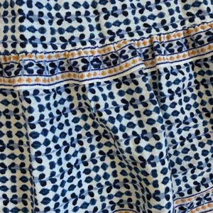 Max‎ Studio London Navy Blue White Geometric Tiered Maxi Skirt XS NWT 5702Q16 thumbnail 7