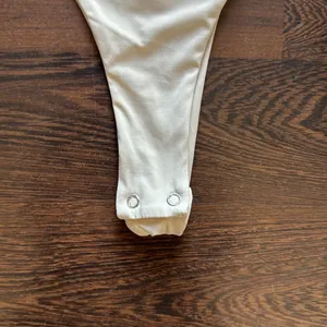 Meshki Paulina Sleeveless High Neck Zip Bodysuit Cream Medium thumbnail 5
