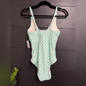 SHADE & SHORE One Piece Swimming Suit NWT Full Seat Coverage Women’s Sz XS thumbnail 5