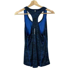 Nike Dri-Fit Blue Milar Racerback‎ Running Athletic Tank Top M thumbnail 2