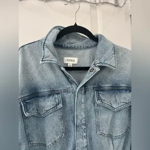 PISTOLA Nina dress denim dress long sleeve thumbnail 3