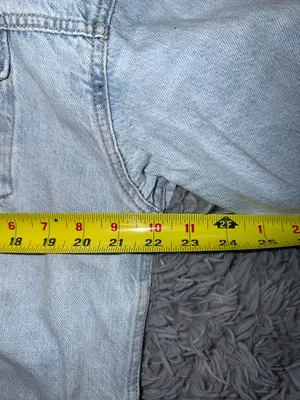 American Eagle Outfitters Light Blue Denim Jacket thumbnail 3