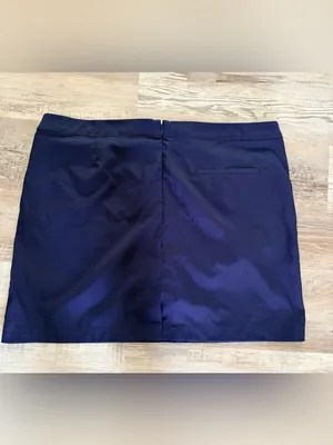 PGA TOUR Women's Navy Blue Golf Skort Size 18 Active Athletic Skirt with Pockets thumbnail 2