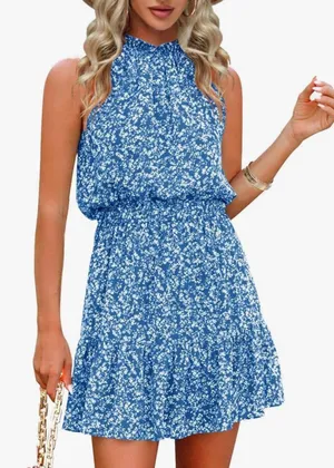 Amazon Blue Dress thumbnail 1