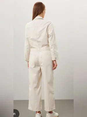 Levi’s Iconic Denim Coverall Jumpsuit NWT $128 small thumbnail 3