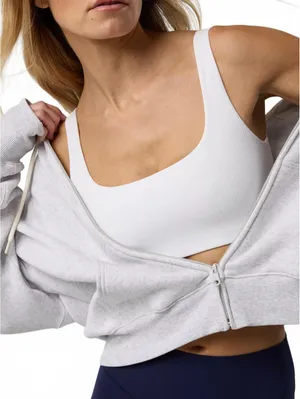 OFFLINE By Aerie Real Me XTRA Ribbed Classic Sports Bra American Eagle NWT Small thumbnail 1