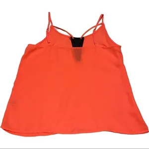 Coral and Black Boho Summer Cami Tank Top! thumbnail 2