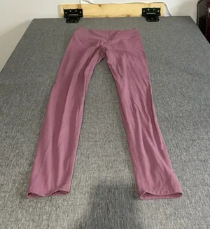 Balance Vitality Women's Rose Plum Colored Cloud Leggings Sz M thumbnail 1