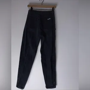 Vintage Dena Black Tapered Mom Gothic Hip Hop Jeans‎ Size 10 thumbnail 2