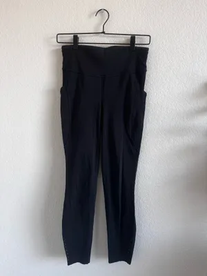 Lululemon Fast and Free HR Tight 25” *Pockets 6 Black thumbnail 3