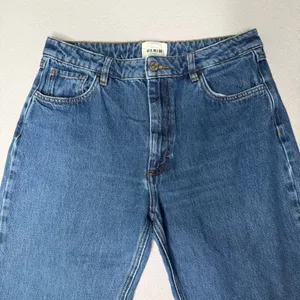 Sézane The Brut Sexy Straight Leg Jeans Blue Organic Cotton Women Size 40 US 8 thumbnail 10