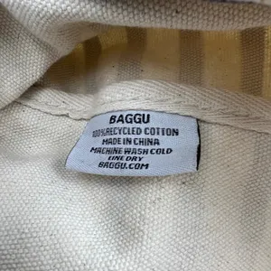 Baggu Duck Bag Stripe Canvas Tote Bag thumbnail 3