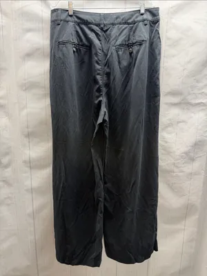 Madewell Black The Harlow Linen Blend Wide Leg Pants Size 14 thumbnail 8