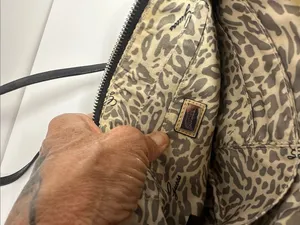 GUESS Black Logo-Pattern Crossbody with Gold Accent thumbnail 7