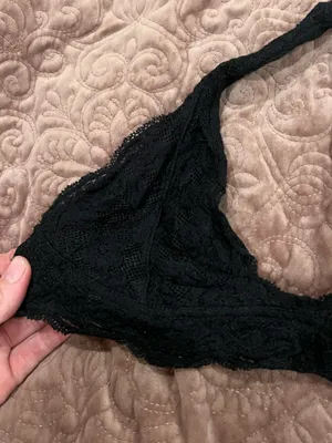 Lace Bralette - Black thumbnail 3