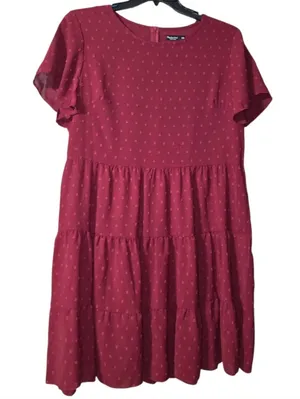 Hapsho Curve Short Sleeve Dress Size 2XL thumbnail 2