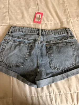 Edikted Jean Shorts Blue thumbnail 2