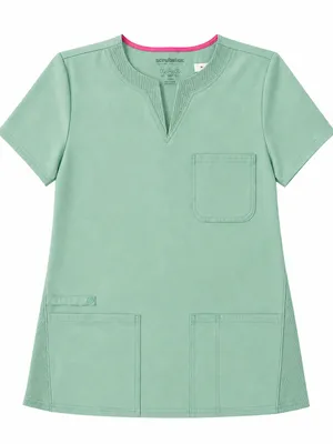 Scrubstar Sage Scrub Top-XS thumbnail 1