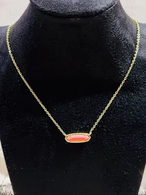 🪸KENDRA SCOTT 14K Gold Plated Eva Coral Magnesite Pendant Necklace thumbnail 10