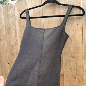Black & gold shimmery cocktail dress by American apparel‎ size xs thumbnail 4