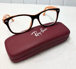 Ray-Ban RB 1528 3661‎ 48 16 130 Tortoise Frame Glasses with Burgundy Case thumbnail 1