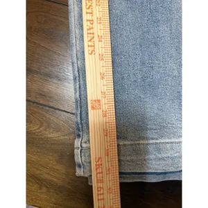 Old Navy Sky-Hi Wide Leg Jeans Extra High Rise Medium Wash Blue Size 14 NEW thumbnail 7
