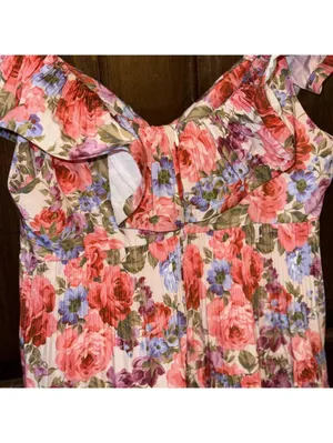 Beulah Exclusive Rita Floral Dress thumbnail 5