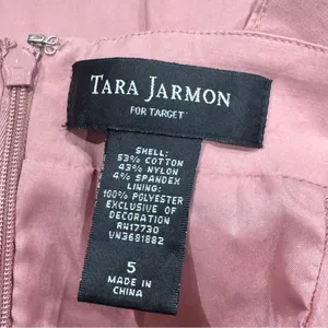 Tara Jarmon Pink Skater Dress Women’s 10 (5-44EU) thumbnail 2