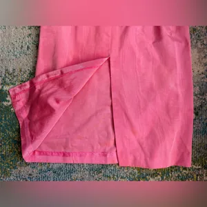 Vintage 60s pink peplum formal bridesmaid dress, size 7/8 thumbnail 10
