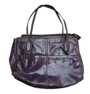 Hobo Friar Shoulder Bag in Black Vintage Leather thumbnail 1