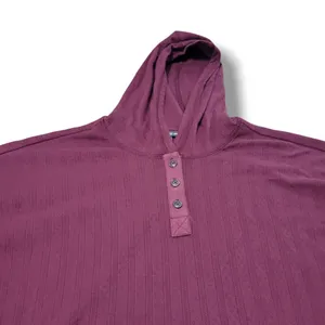 Toad & Co Sweatshirt Size Large Oversized Toad&Co Lightweight Hooded Sweatshirt Women's thumbnail 3