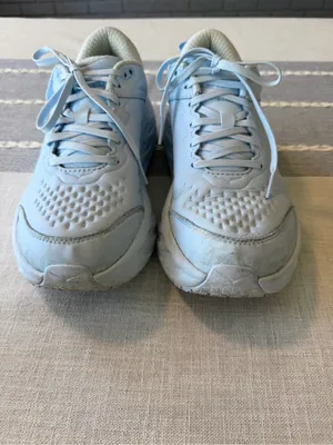 Hoka Bondi SR Light Blue Leather Slip Resistant Shoes Women’s Size 9.5 thumbnail 7