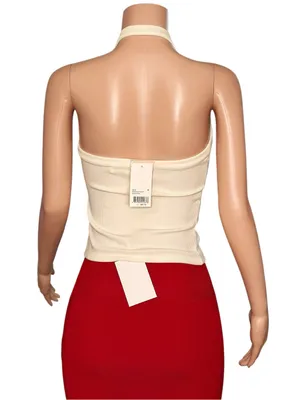 Kookai Mika Tank Top, Coconut Milk, FR38/US6 thumbnail 6